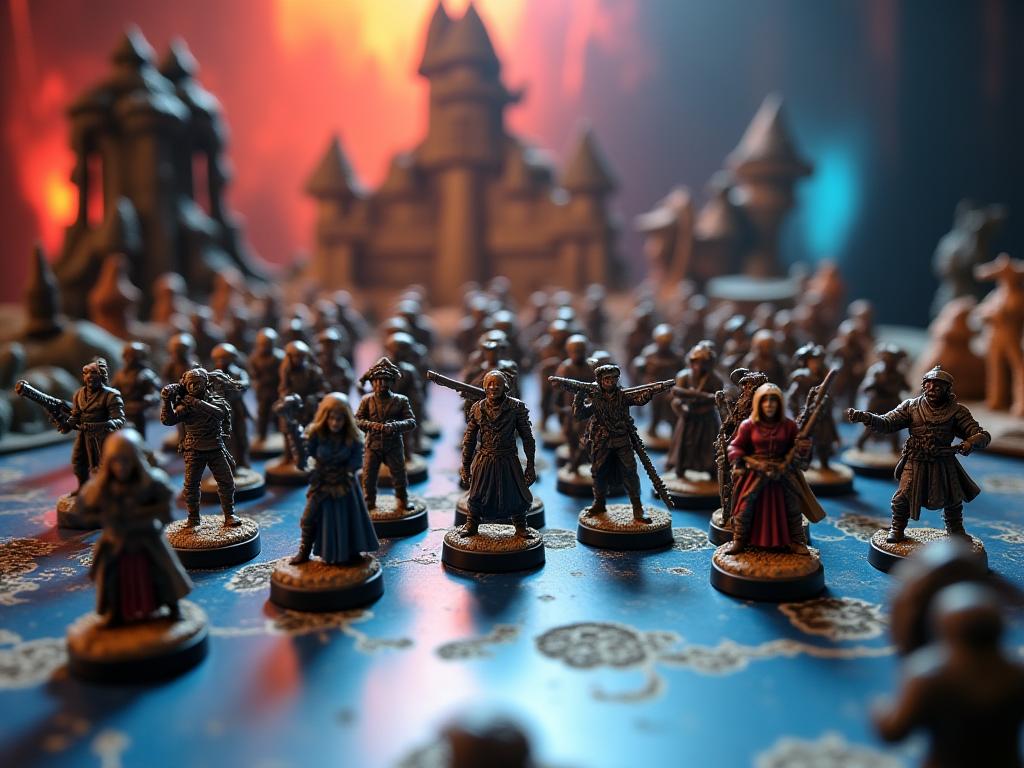 Colección de miniaturas para juegos de mesa y wargaming